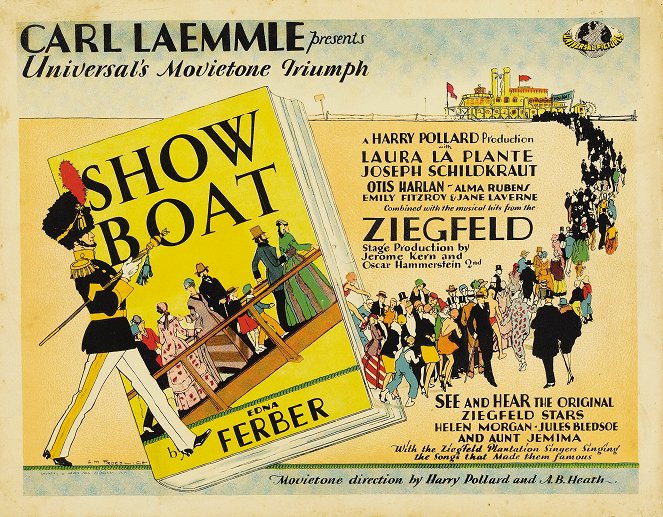 Show Boat - Lobbykaarten