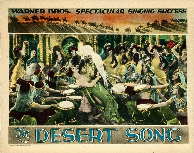 The Desert Song - Cartões lobby