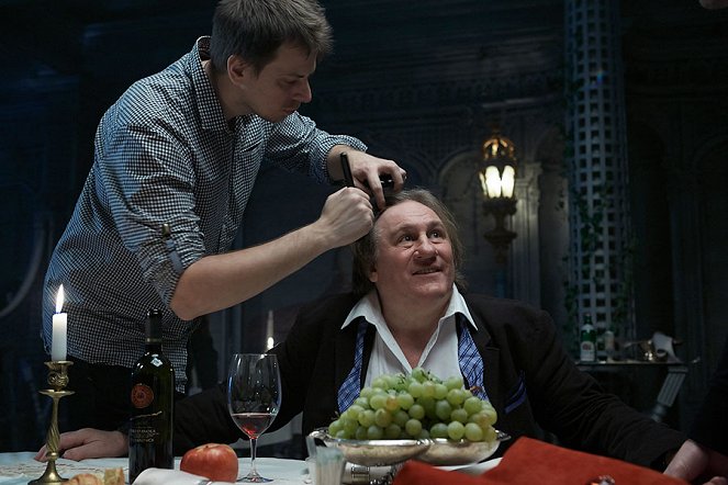 Sex, kofe, sigarety - Dreharbeiten - Gérard Depardieu