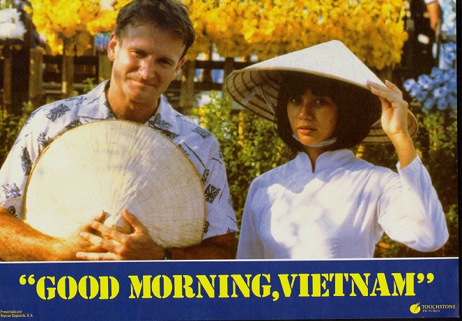 Good Morning, Vietnam - Lobbykaarten - Robin Williams, Chintara Sukapatana