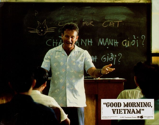 Hyvää huomenta, Vietnam - Mainoskuvat - Robin Williams