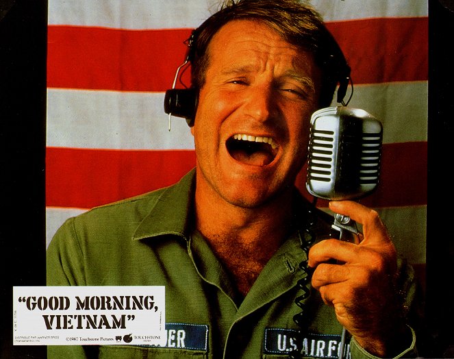Good Morning, Vietnam - Cartes de lobby - Robin Williams