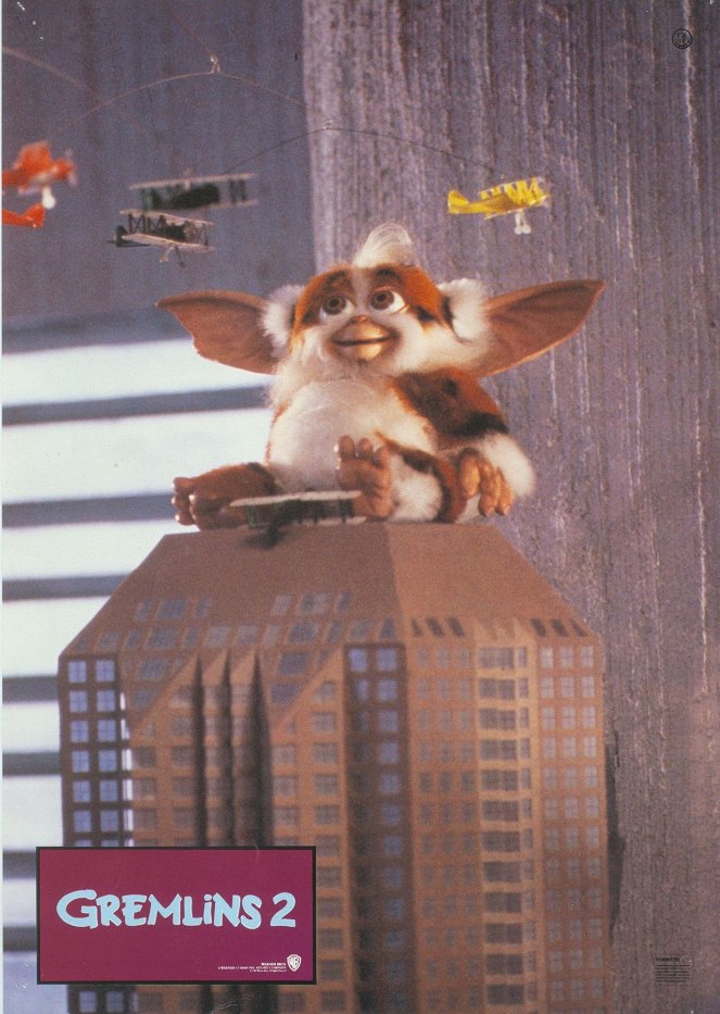 Gremlins 2: A Nova Geração - Cartões lobby