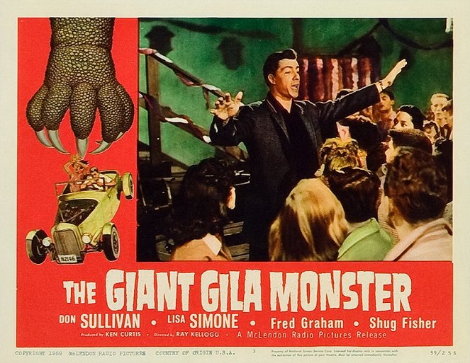 The Giant Gila Monster - Lobbykaarten