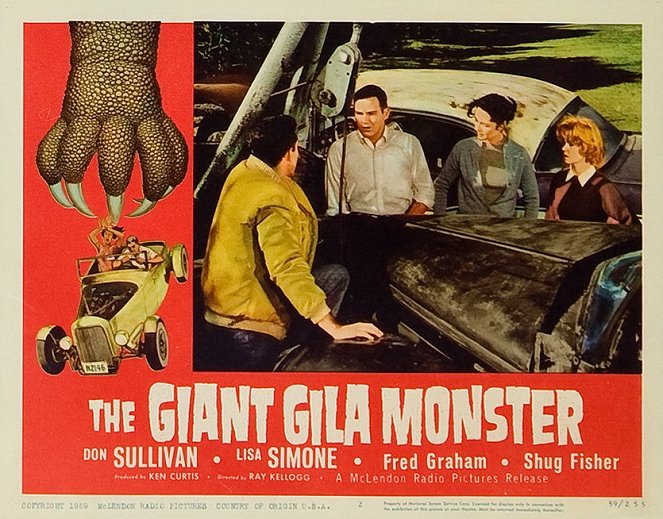The Giant Gila Monster - Mainoskuvat