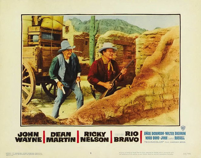Rio Bravo - Lobby Cards - Walter Brennan, John Wayne