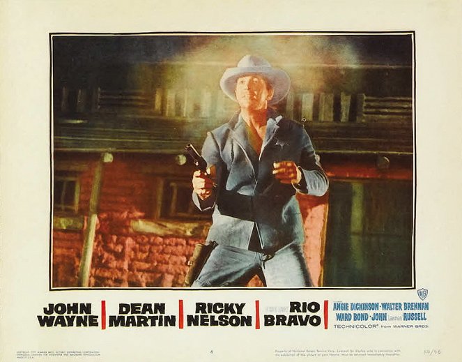 Rio Bravo - Cartes de lobby - Dean Martin
