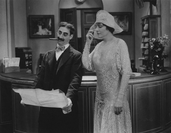 Los cuatro cocos - De la película - Groucho Marx, Margaret Dumont