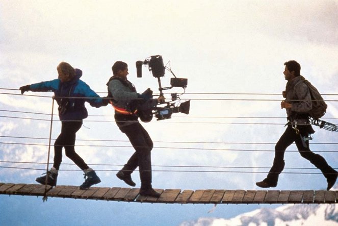 Cliffhanger - Z natáčení - Sylvester Stallone