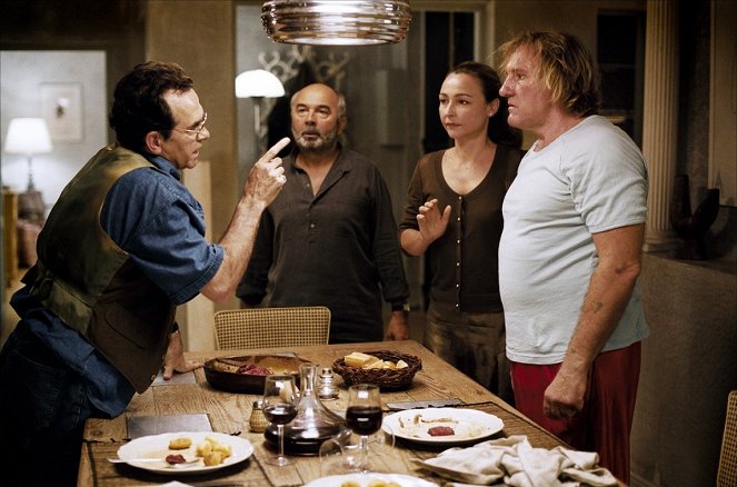 Bomlott Boudu beköltözött - Filmfotók - Hubert Saint-Macary, Gérard Jugnot, Catherine Frot, Gérard Depardieu