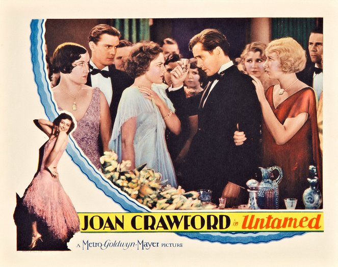 Untamed - Lobbykaarten - Joan Crawford, Robert Montgomery