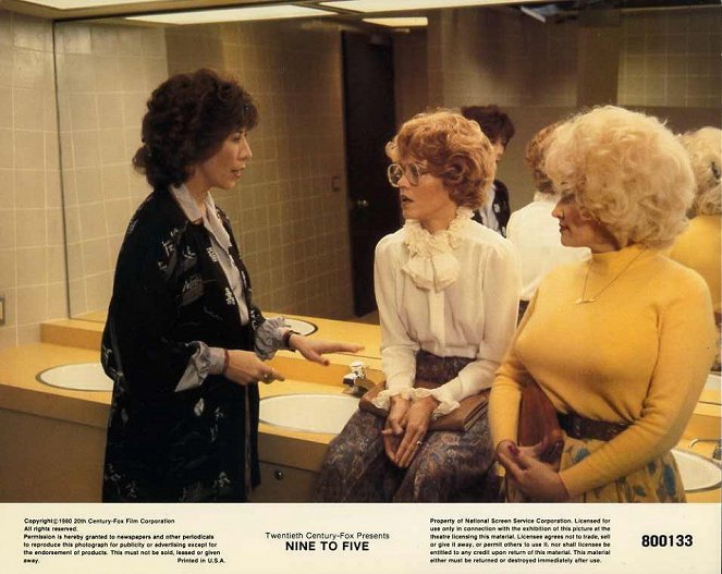 Nine to Five - Lobbykaarten - Lily Tomlin, Jane Fonda, Dolly Parton