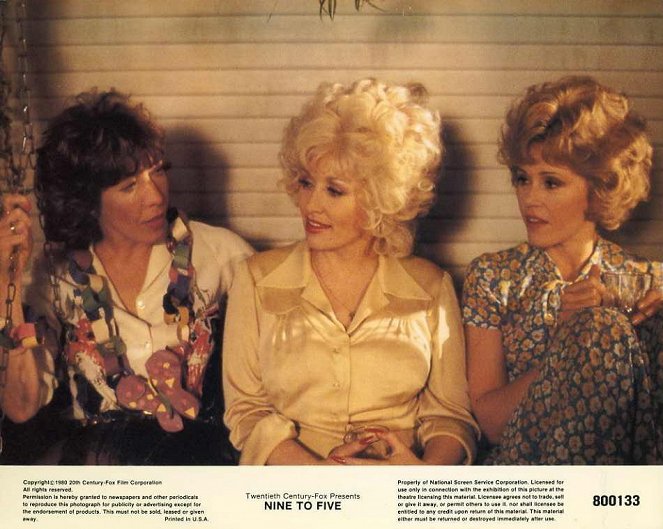 Das 9 às 5 - Cartões lobby - Lily Tomlin, Dolly Parton, Jane Fonda