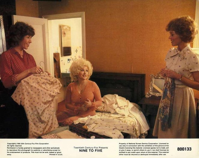 Das 9 às 5 - Cartões lobby - Lily Tomlin, Dolly Parton, Jane Fonda