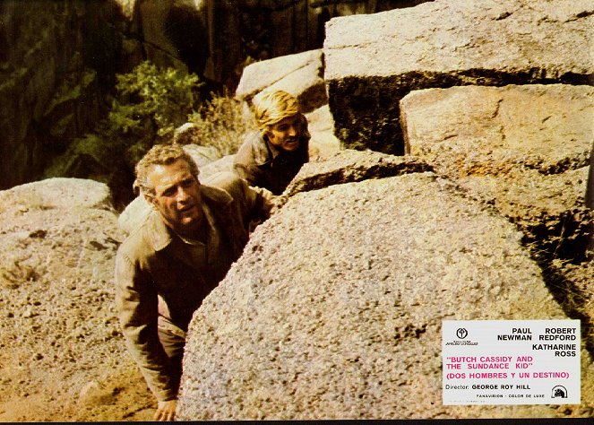 Butch Cassidy en de Kid - Lobbykaarten - Paul Newman, Robert Redford