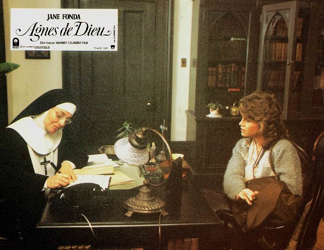 Agnes - Engel im Feuer - Lobbykarten - Anne Bancroft, Jane Fonda