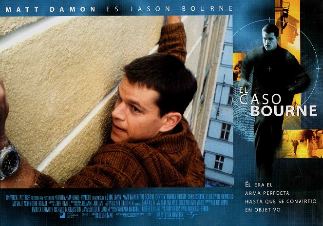 Die Bourne Identität - Lobbykarten - Matt Damon