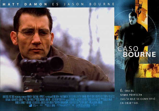 Tożsamość Bourne'a - Lobby karty - Clive Owen