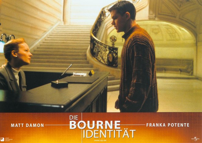 Tożsamość Bourne'a - Lobby karty - Matt Damon