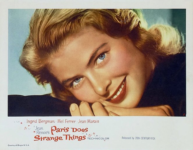 Paris Does Strange Things - Lobby Cards - Ingrid Bergman