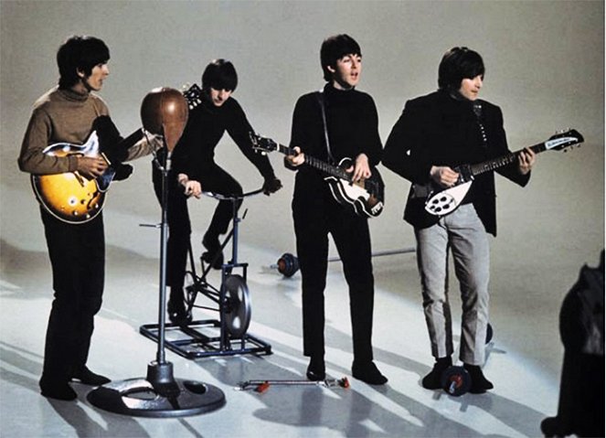 The Beatles: I Feel Fine - Filmfotos - The Beatles, George Harrison, Ringo Starr, Paul McCartney, John Lennon