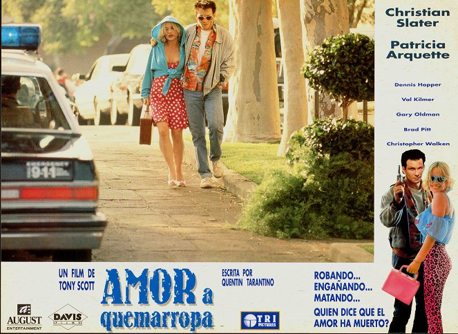 True Romance - Lobby Cards - Patricia Arquette, Christian Slater