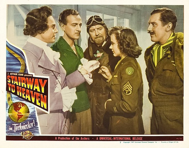Stairway to Heaven - Lobby Cards - Marius Goring, David Niven, Roger Livesey, Kim Hunter, Robert Coote