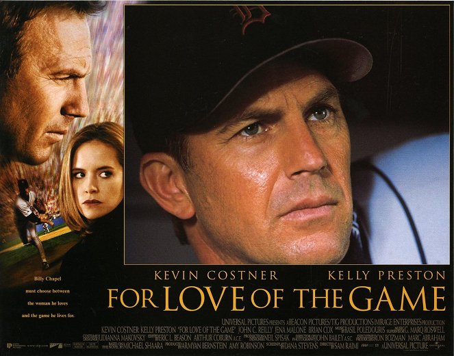 Pour l'amour du jeu - Cartes de lobby - Kevin Costner