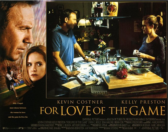 For Love of the Game - Lobbykaarten - Kevin Costner, Kelly Preston