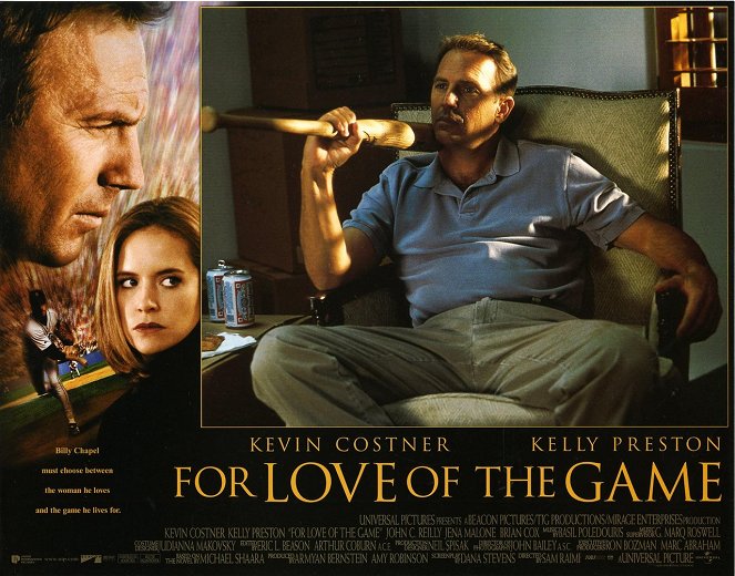 For Love of the Game - Lobby Cards - Kevin Costner