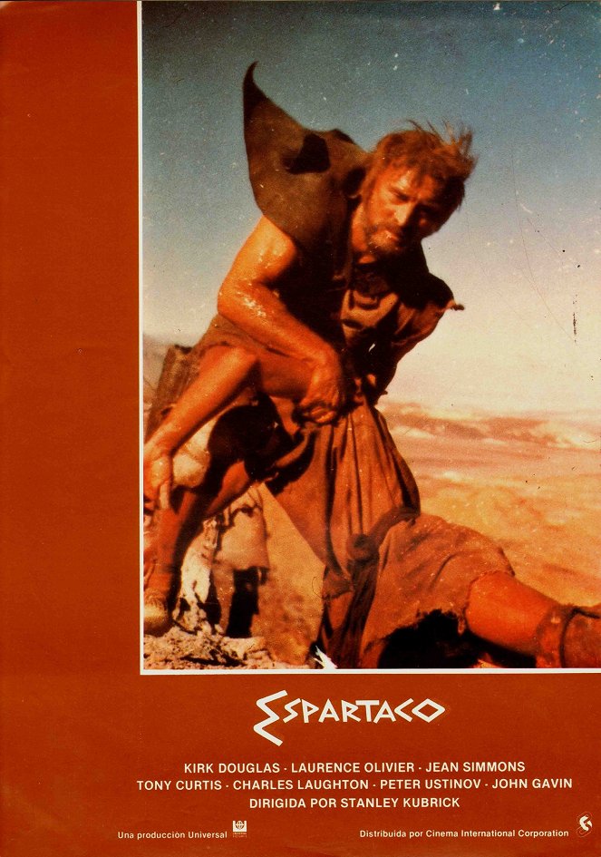 Spartacus - Lobbykaarten - Kirk Douglas