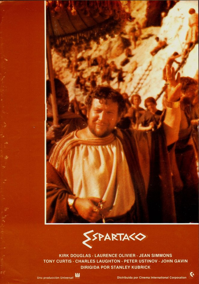 Espartaco - Fotocromos - Peter Ustinov