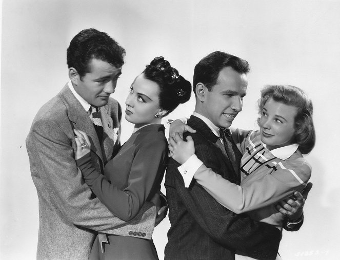 The Sailor Takes a Wife - Werbefoto - Robert Walker, Audrey Totter, Hume Cronyn, June Allyson