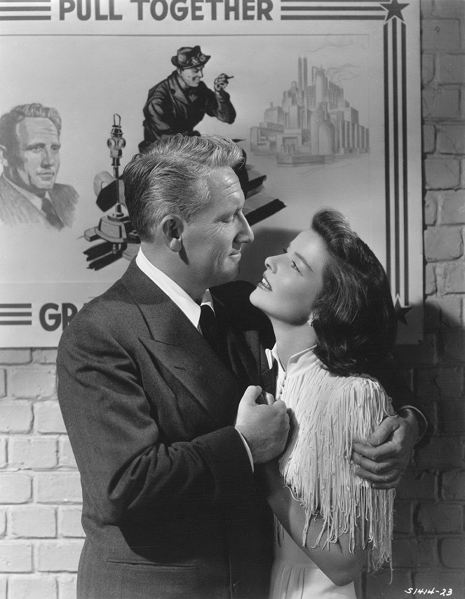 El estado de la Unión - Del rodaje - Spencer Tracy, Katharine Hepburn