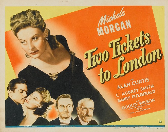 Two Tickets to London - Lobby Cards