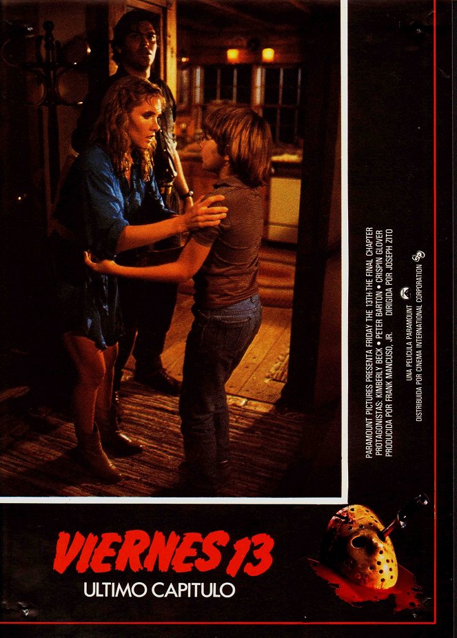 Friday the 13th: The Final Chapter - Lobby Cards - Kimberly Beck, Erich Anderson, Corey Feldman