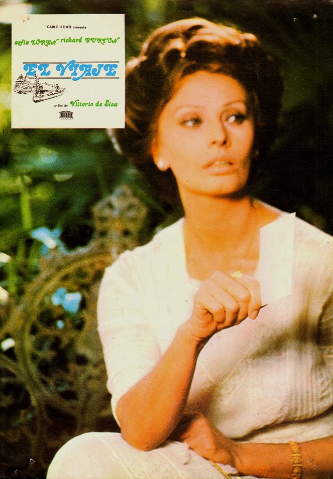 Il viaggio - Lobbykarten - Sophia Loren