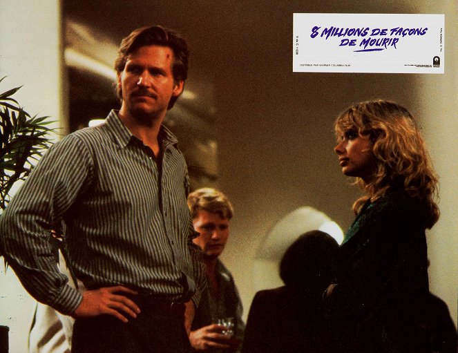 8 Million Ways to Die - Lobby karty - Jeff Bridges, Rosanna Arquette