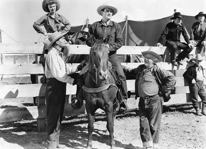 La chica y el vaquero - De la película - John Wayne, Charles Winninger