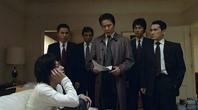 Desu nōto - Filmfotos - Ken'ichi Matsuyama, Takeshi Kaga