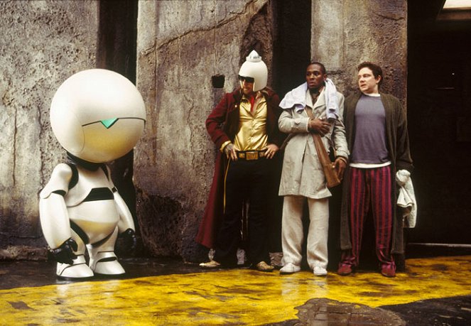 The Hitchhiker's Guide to the Galaxy - Van film - Sam Rockwell, Mos Def, Martin Freeman