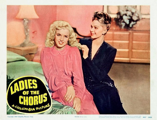 Ladies of the Chorus - Lobby karty - Marilyn Monroe, Adele Jergens