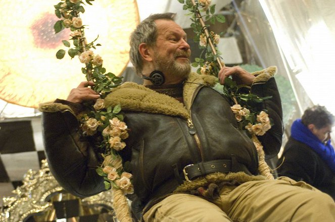 The Imaginarium of Doctor Parnassus - Van de set - Terry Gilliam