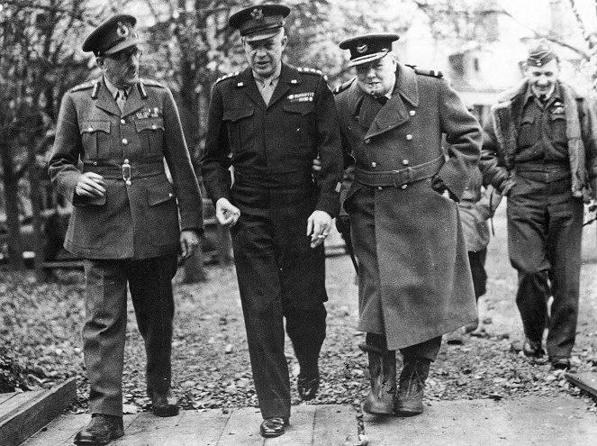 Tajemství 2. světové války - Bitva v Ardenách - Z filmu - Winston Churchill