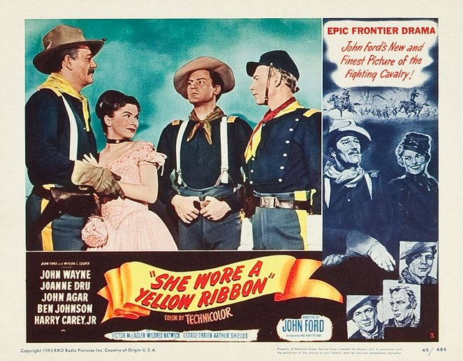 Mala žltú stužku - Fotosky - John Wayne, Joanne Dru, John Agar, Harry Carey Jr.