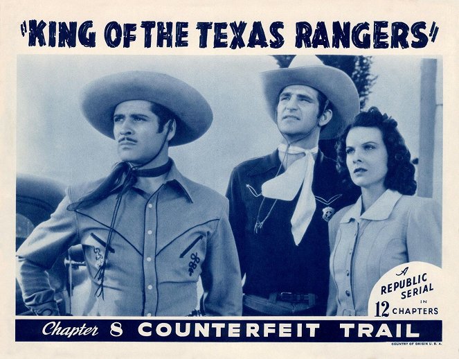 King of the Texas Rangers - Mainoskuvat