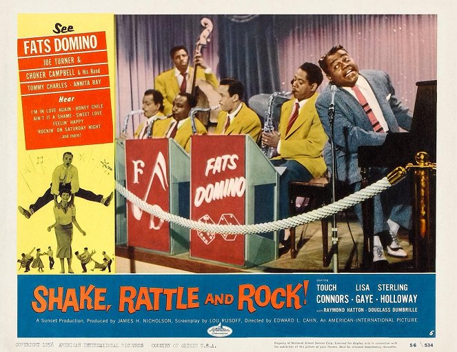 Shake, Rattle & Rock! - Lobbykaarten - Fats Domino