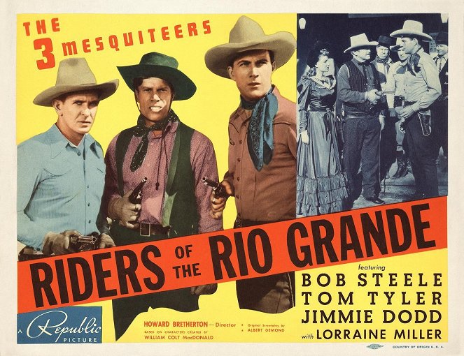 Riders of the Rio Grande - Cartes de lobby