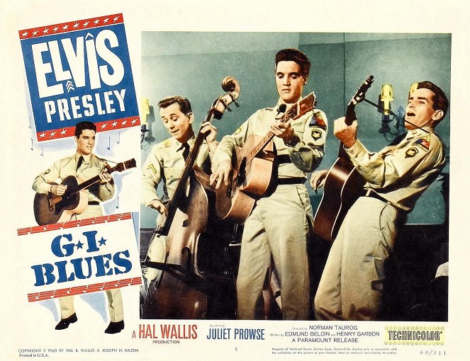 G.I. Blues - Cartões lobby - Elvis Presley