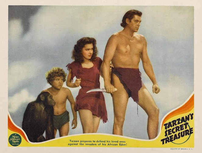 Le Trésor de Tarzan - Cartes de lobby